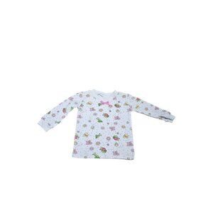 Vintage 90s Y2K Little Lindsey 12M Butterfly Flower Shirt